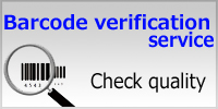 Barcode verification service