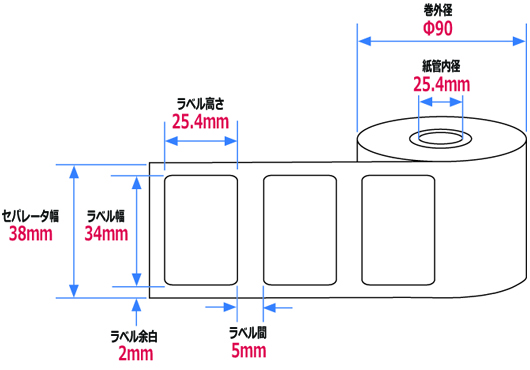 YT3425-3寸法図