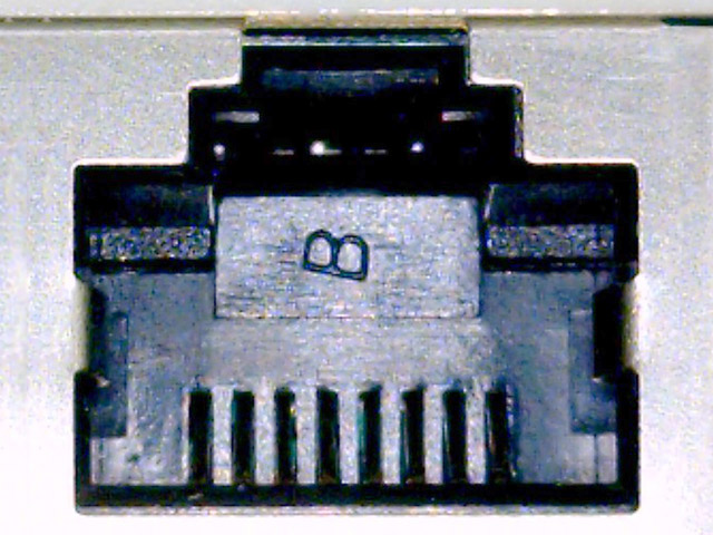 LANポート　RJ45ジャック