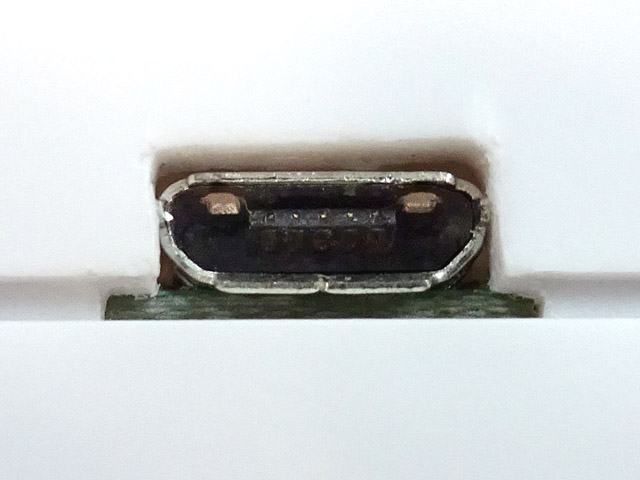USB Micro-Bコネクタ　メス