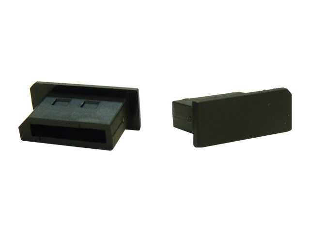DSPACK-B0 DisplayPort用キャップ 黒 幅広タイプ