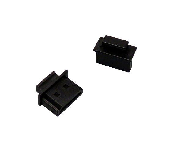 HDMICAPK-B1　HDMIコネクタ用キャップ(黒) つまみあり