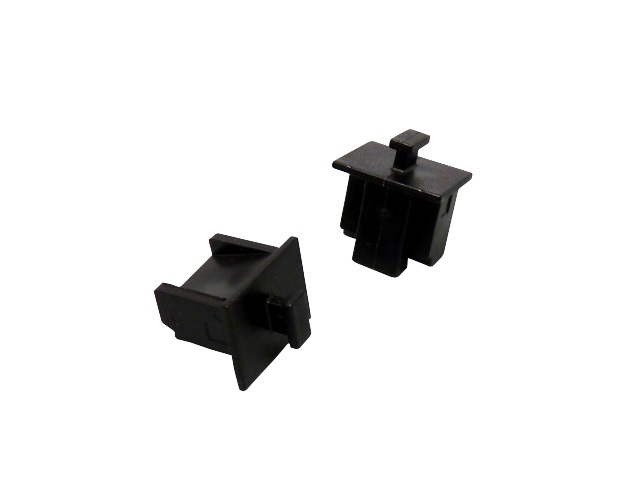 RJ45SCAPK-B1　RJ45 機器側用キャップ(黒)　小型つまみあり